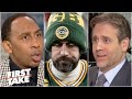 'Aaron Rodgers choked!' - Max shocks Stephen A. with Bucs vs. Packers opinion | First Take