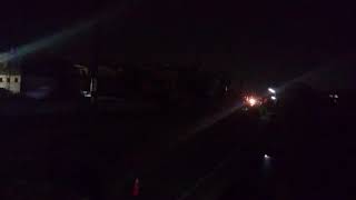 1070424 台鐵374次自強號彰化田中員集路平交道通過 *