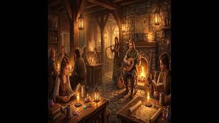 Echoes from the Tavern 🍺 Cozy Medieval Fantasy Lofi | Fireplace Beats to Relax, Study & Sleep