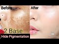 pigmentation cover base #makeup #pigmentationmakeup #makeupbase #brownspots