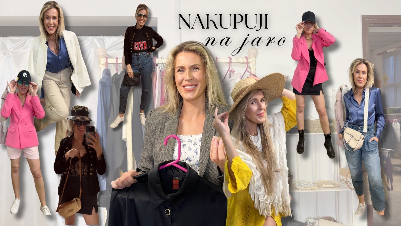 🌷 Co si OPRAVDU vzít na jaře? INSPIRACE 👗 Nakupuj se mnou v second-handu DecoSeco!