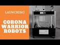 Corona warrior robot  robolab technologies pvt ltd