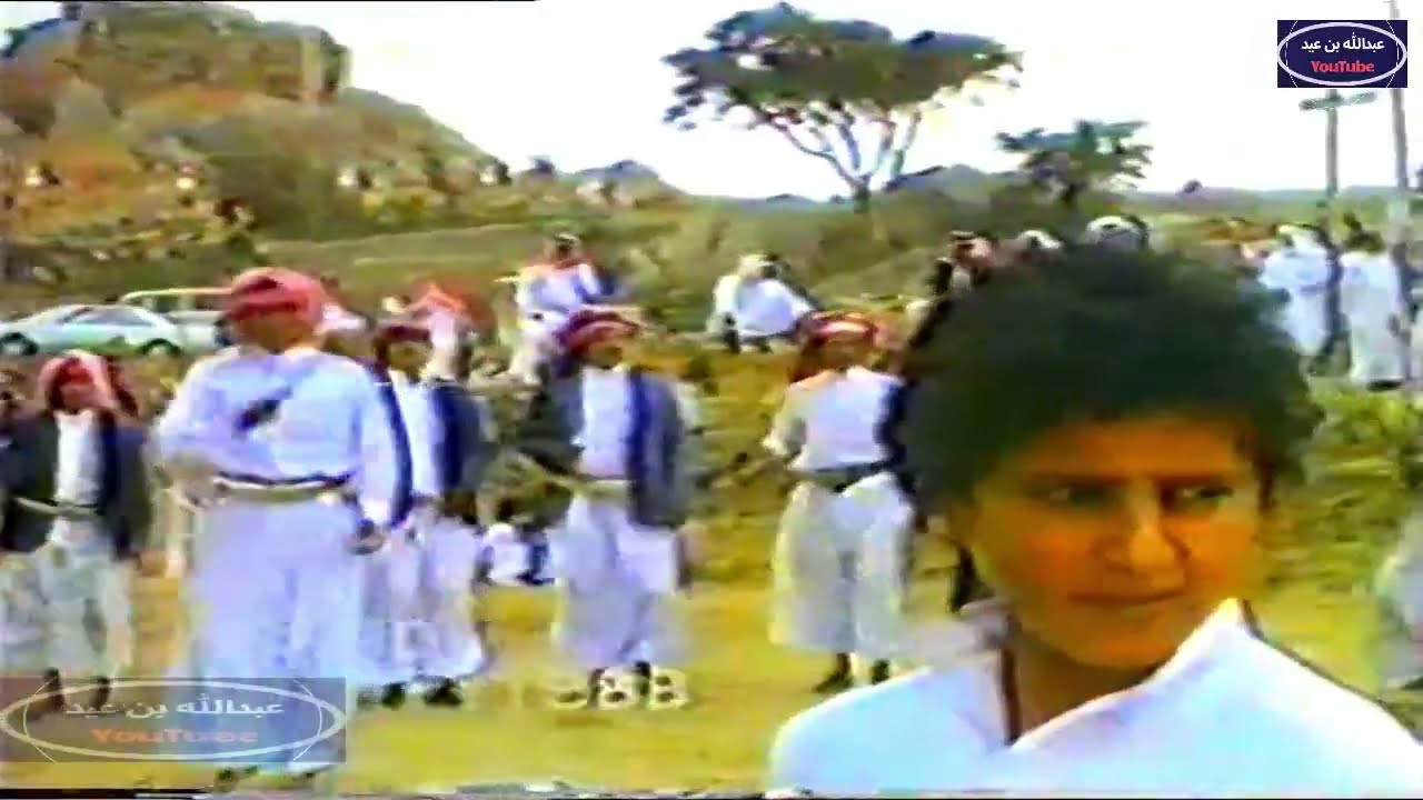 عرضة قبيلة آل النهي في حفل زواج/ حسن  بن ياسر الشهري عام 1408هـ