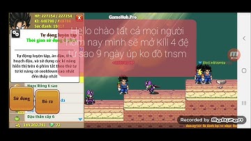 Ngọc Rồng Online- mở skill 4 đệ tử