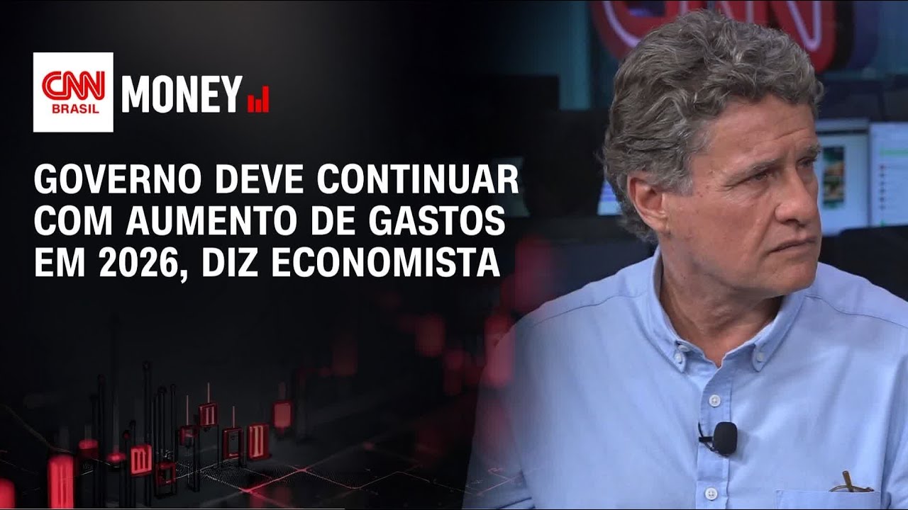 Governo deve continuar com aumento de gastos em 2026, diz economista | MONEY NEWS