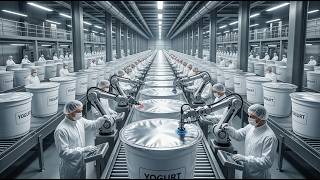 HOW YOGURT IS MADE — Inside the World's Largest Automated Factory (Full Process Documentary)