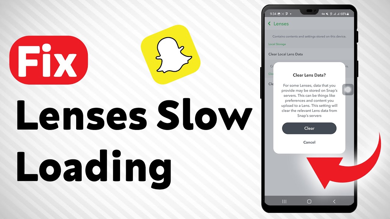 Snapchat Loading Slow How To Fix Lenses Slow Loading In Snapchat - Full Guide - YouTube