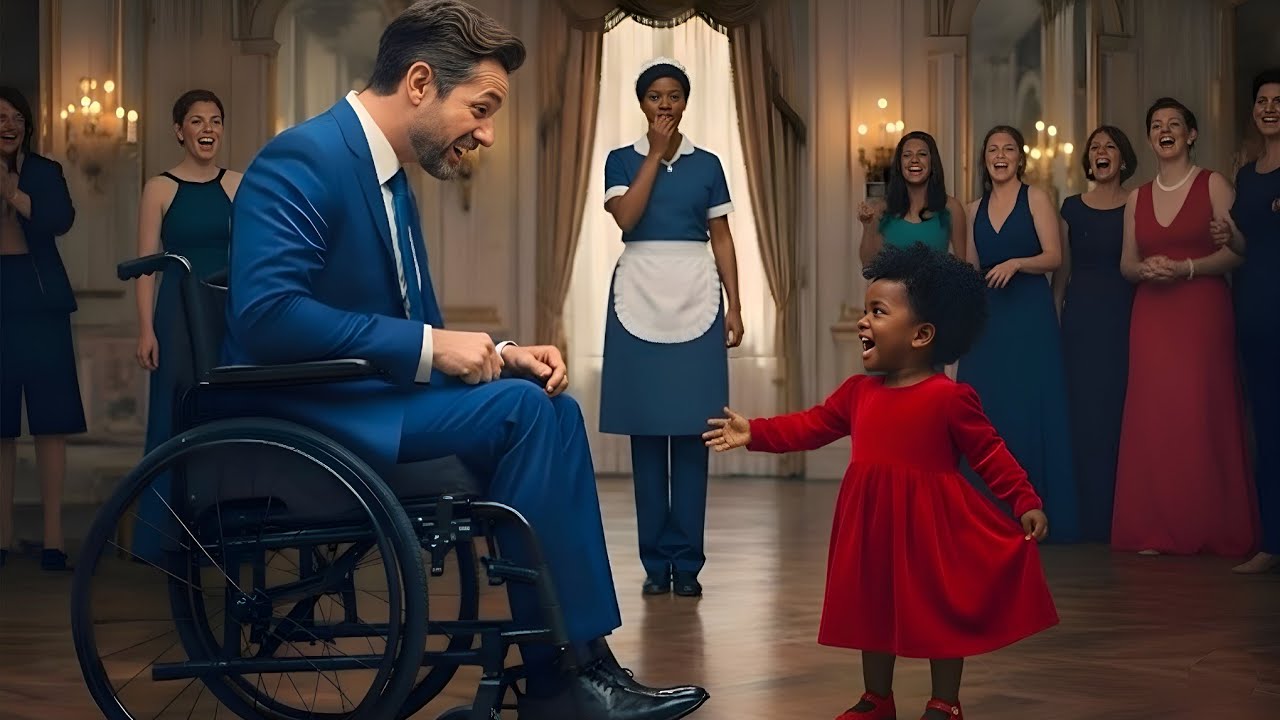 disabled millionaire was Ignored on a Wedding day… until the Maid’s daughter gesture changed everyth