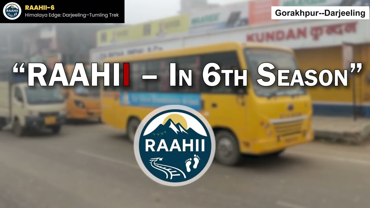 Raahii-6(Full Story) Darjeeling - Tumling Trek Raahii (Annual Tour of IRS)