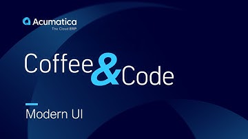Coffee & Code - Modern UI