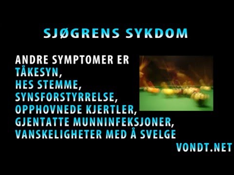 Video: Er Sjögrens Syndrom En Retroviral Sykdom?