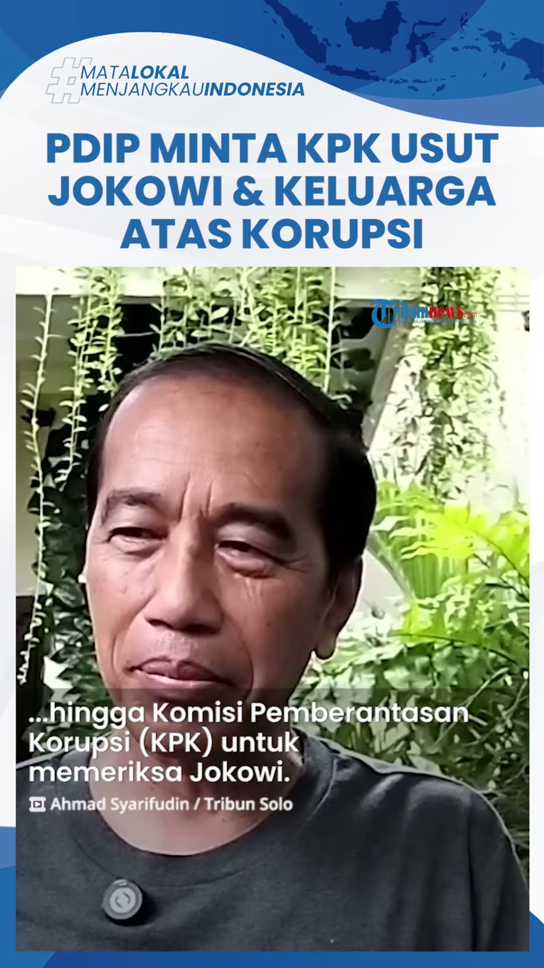 PDIP Desak KPK Periksa Jokowi \u0026 Keluarga setelah Presiden ke-7 Masuk Daftar Pimpinan Terkorup OCCRP