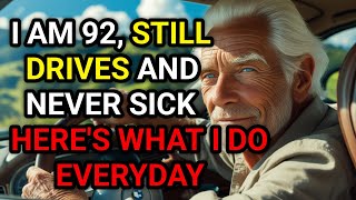 I’m 92 and Still Drive! These 5 Habits Are Why I’ve Never Been Sick in 30 Years| Senior Health Tips