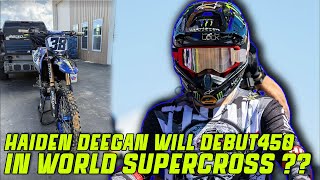 Haiden Deegan RACE WORLD SUPERCROSS IN AUSTRALIA, He Will Debut 450 Class ???