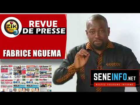 Revue De Presse (Français) Zik Fm -Mercredi 03 Mai 2023 - Fabrice Nguema