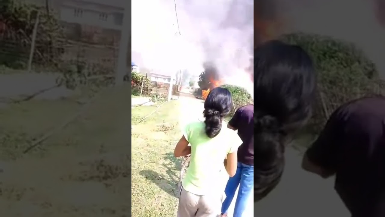 DEVASTATING FIRE ACCIDENT IN GINGIA, BISWANATH, ASSAM