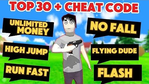 Dude Theft Wars All New And Old Cheat Codes  2025 is Here !!! 😱😱😱