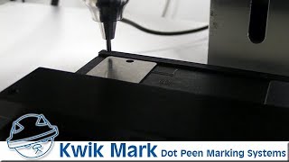 Precision Mini Vise for Dot Peen Marking on Tags and Nameplates