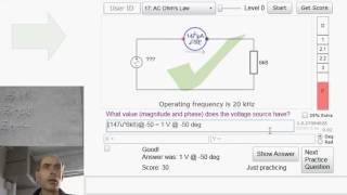 AC Ohms Law Level Zero