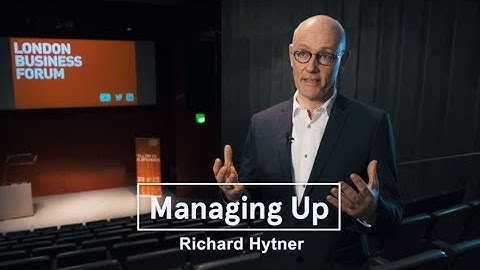 Richard Hytner - Managing Up