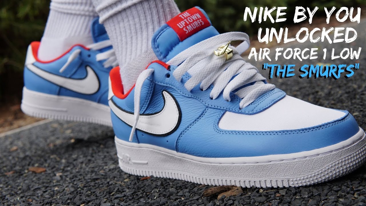 NIKE BY YOU AIR FORCE 1 LOW unlocked UNC