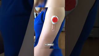 This Button Can Take a Blood Test Without Needles!