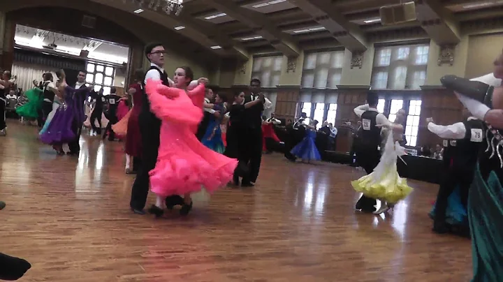 Purdue Ballroom Classic - Silver Standard Tango Quarter-Final Flight 1