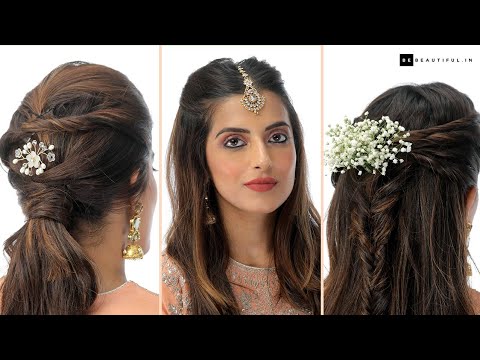 Hairstyles For Lehenga | 10 Latest Splendid Hairstyles For Lehenga To  Achieve A Marvellous Beauty