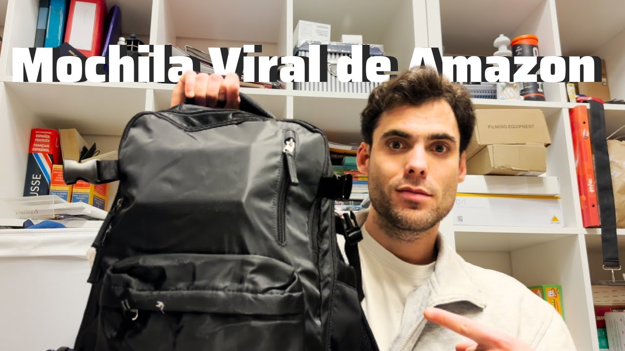 UNBOXING  La mochila de viaje más viral ¿vale la pena? 