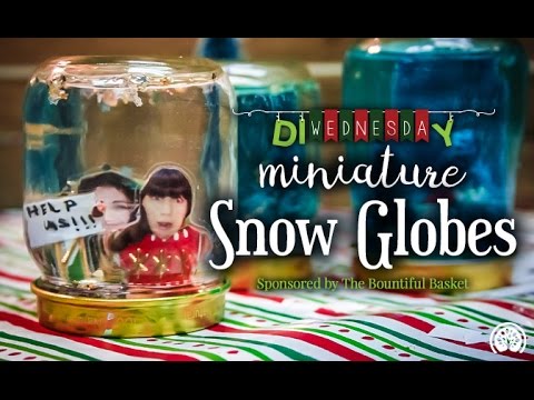 DIY Miniature Snow Globes