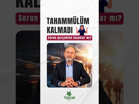Herkese Tahammülüm Azaldı, Neden Bu Kadar Çabuk Sinirleniyorum? | Psikiyatrist Sabri Yurdakul