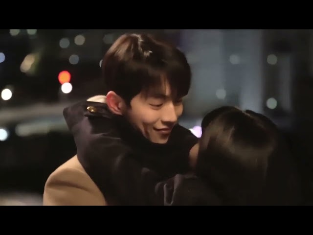 Twenty Five Twenty One - Nam Joo Hyuk u0026 Kim Tae Ri New Year's Hug Behind The Scenes class=