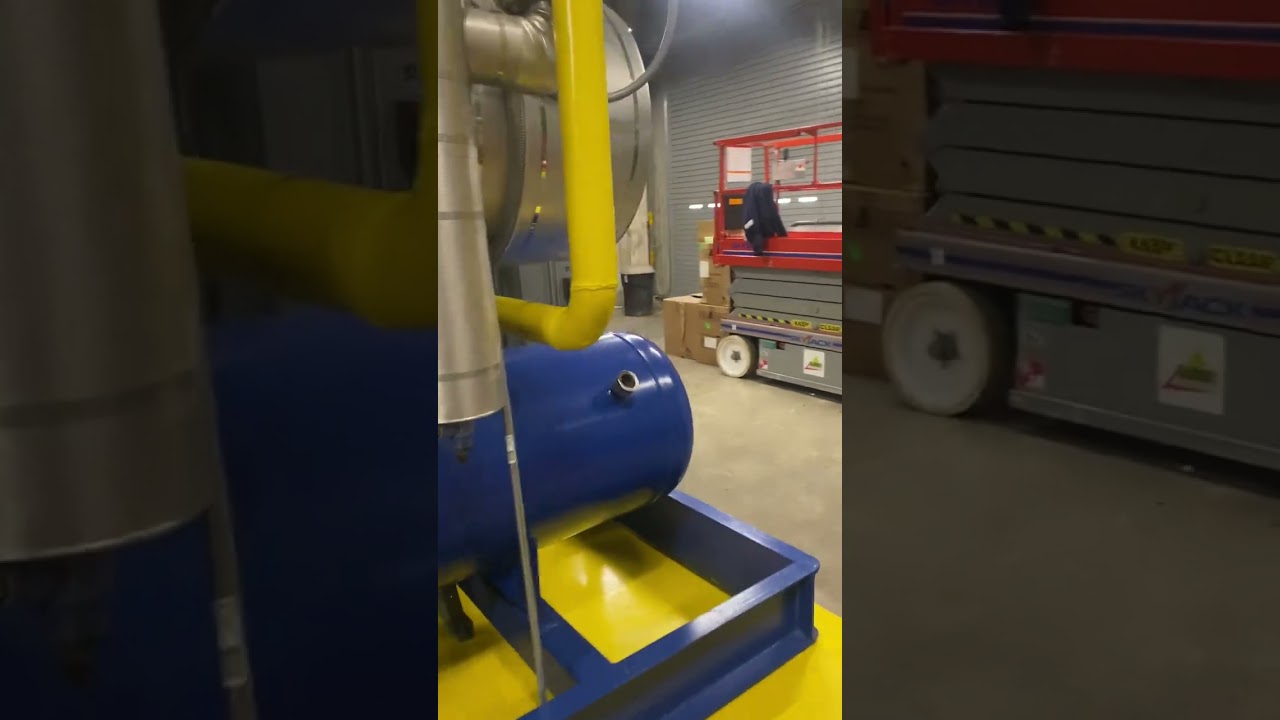 Ice rink chiller plant