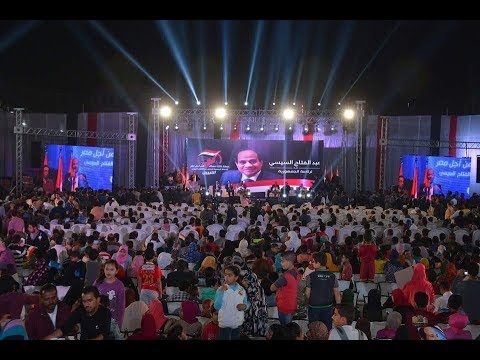 اغنية قولي قولي للمطربة شهيناز مؤتمر تأيد الرئيس عبد الفتاح السيسي التبين 2018