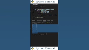 Printing Perfect Rectangles With Python | Python Tutorial