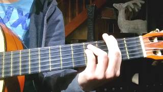 Video-Miniaturansicht von „Digno Es El Señor - Guitarra acordes“