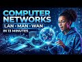 Computer Networks for Beginners | LAN, MAN, WAN, Topology &amp; Network Criteria Explained Easily