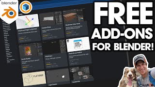 The Blender FREE Extension Store is Here! (Free Add-Ons for ALL!)