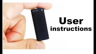 Mini audio voice recorder - Audio Samples at minute 7:00  - Windows only screenshot 5