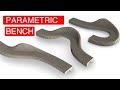 Parametric bench grasshopper tutorial