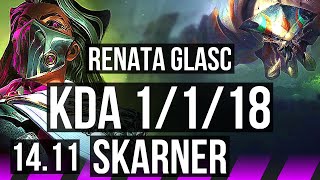 RENATA GLASC & Kalista vs SKARNER & Varus (SUP) | 1/1/18 | KR Diamond | 14.11