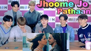 KPOP IDOL fell in love with India's charms after watching Indian MV❤️‍🔥Jhoome Jo Pathaan @WeNU_1130