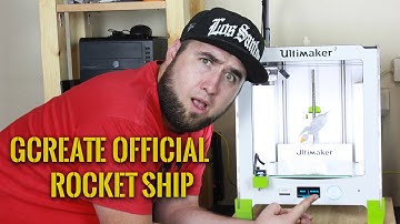 Print - gCreate Official Rocket Ship
