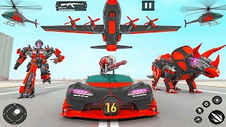 Dragon Robot Police Truck Wars Games - iOS Android Gameplay screenshot 5