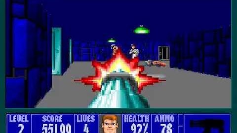 Wolfenstein 3D - Episode 4 - Level 2