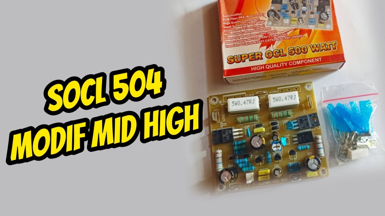 Modif Socl Mid High Clarity - Cara Modif Socl 504 Mid High Terbaru  !!