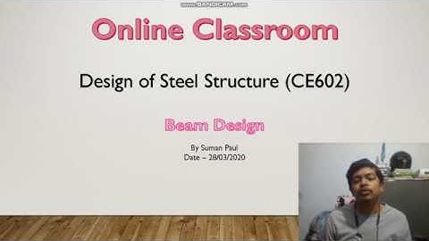 Web Crippling, Buckling & Deflection Limits - Steel Beam Design (Part 4) | Design of Steel Structure