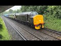 Class 37 + 47 | 37667 ‘Flopsie’ + D1645 / 47830 | Locomotive Services Limited