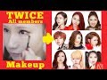 TWICE All Members Makeup TransformationsTutorial