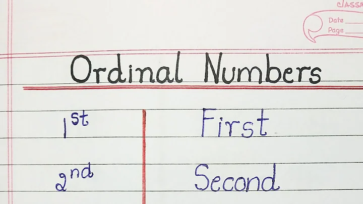 Ordinal Numbers - DayDayNews